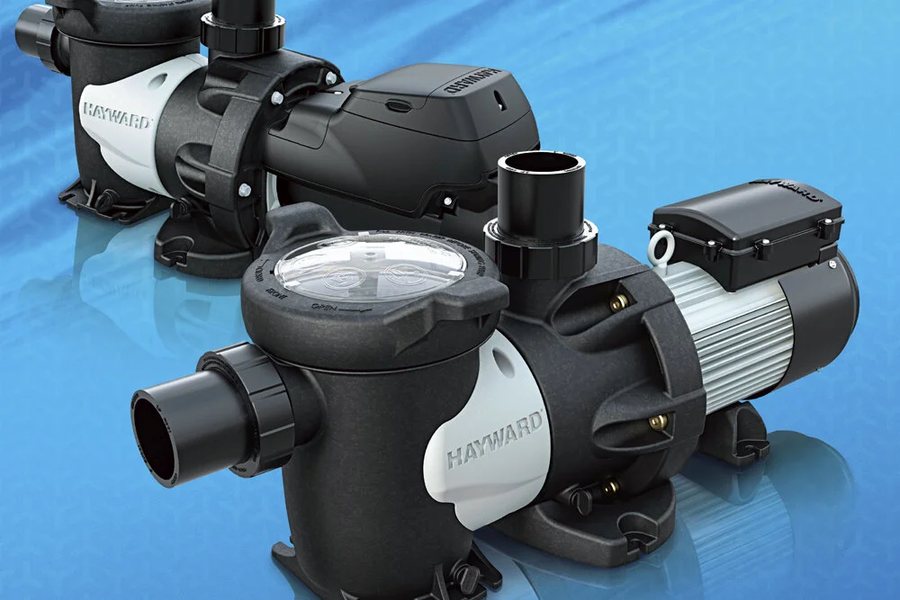 Variable-speed pumps stocked at the Upland store, ready for installation